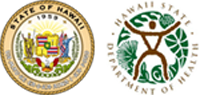 State of Hawaii and Hawaii State Department of Health seals